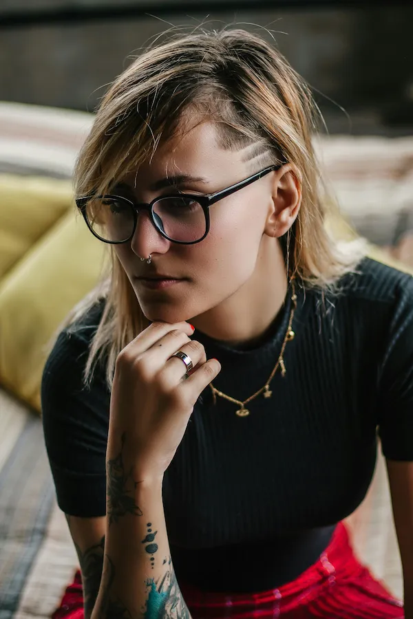 Pixie cut